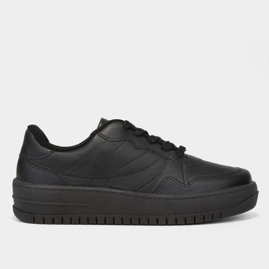 Tênis Vizzano Casual Feminino - Preto