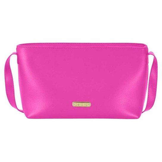 Bolsa Feminina Tiracolo Pink Neon Beira Rio 80005.1 - Rosa