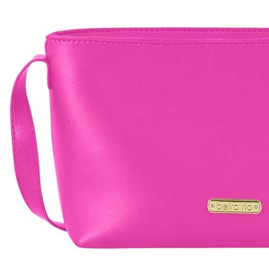 Bolsa Feminina Tiracolo Pink Neon Beira Rio 80005.1 - Rosa