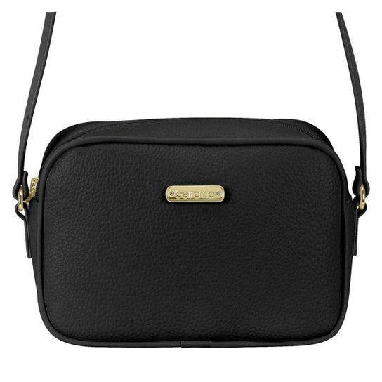 Bolsa Beira Rio Alça Transversal Napa - Preto