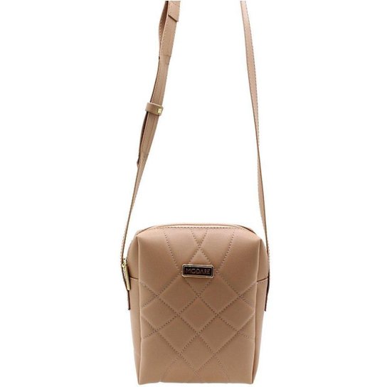 Bolsa Modare Tiracolo Matelassê Feminina - Nude