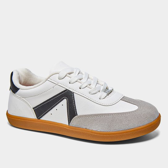 Tênis Vizzano Recortes Feminino - Branco