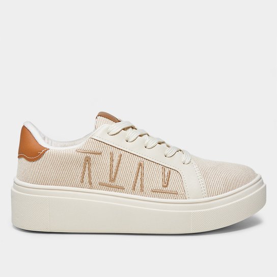 Tênis Vizzano Básico Feminino - Off White